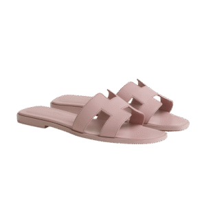 Hermes Oran Sandal Rose/Cancan - Image 2