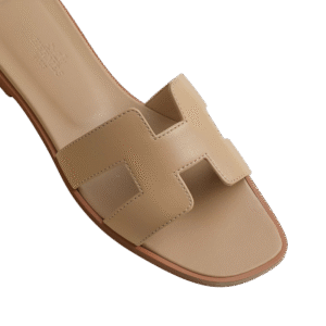 Hermes Oran Sandal Beige/Lin - Image 4