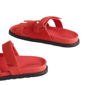 Hermes Chypre Sandal Rose/Vermillon - Image 4