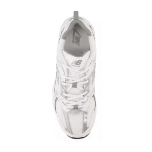 New Balance 530 - White Silver Metallic - Image 4