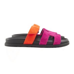 Hermes Chypre Sandal Rose Chapas / Orange Synthétique - Image 2