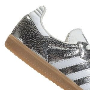 Adidas Samba OG - Silver Metallic / Cloud White / Core White - Image 4