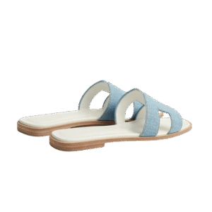 Hermes Oran Sandal Bleu/Clair - Image 3