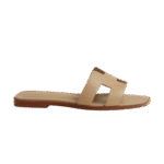 Hermes Oran Sandal Beige/Lin