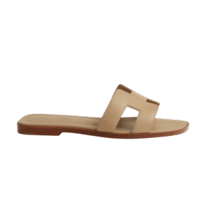 Hermes Oran Sandal Beige/Lin