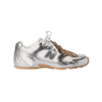 New Balance x Miu Miu 530 SL Metallic Mesh Silver