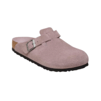 Birkenstock Boston clogs suede leather - Faded Purple - Image 2