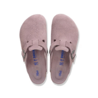 Birkenstock Boston clogs suede leather - Faded Purple - Image 5