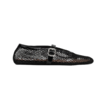 Alaïa Buckle Ballet Flats | Black