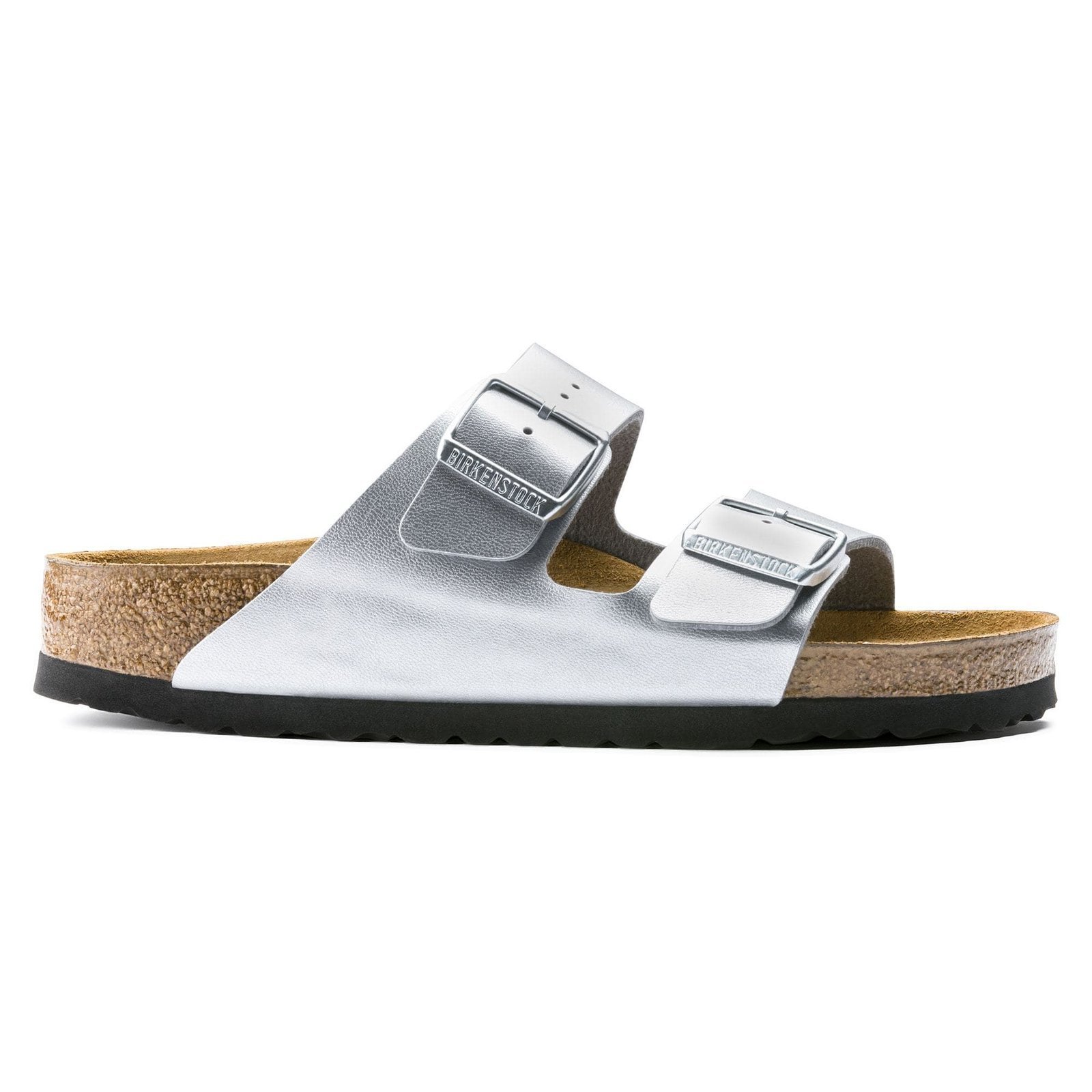 IMG_1513.jpeg Birkenstock Arizona Silver - Image 1