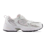 New Balance 530 - White Mid Century Pink GS