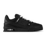 Louis Vuitton Trainer - Black Embossed Monogram