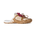 New Balance x Miu Miu 530 SL Deco Mules Camel brown