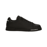 Dolce & Gabbana Portofino low-top leather sneaker - Black